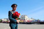 Парад в честь Дня Победы в Барнауле