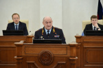 Начальник ГУ МВД России по Алтайскому краю представил отчет о работе правоохранителей в 2022 году