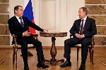 Состоялась встреча Председателя Правительства Российской Федерации Дмитрия Медведева с Губернатором Алтайского края Виктором Томенко
