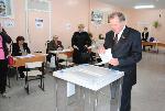Иван Лоор проголосовал одним из первых