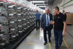 Александр Романенко оценил мощности барнаульского завода «Конти» 