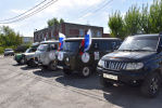 Из Барнаула в зону спецоперации отправили автомобили и технику для алтайских бойцов
