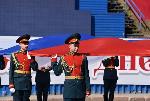 В День России Александр Романенко принял участие в церемонии поднятия государственного флага⠀