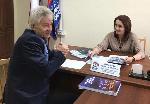Наталья Кувшинова провела прием граждан в Региональной общественной приемной Председателя партии