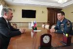 Председатель АКЗС встретился с врио начальника Главного управления МЧС по Алтайскому краю