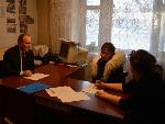 Владимир Устинов провел личный прием в Железнодорожном районе Барнаула