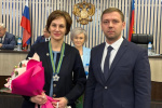 Татьяне Ильюченко вручили знак «За заслуги перед городом Бийском» II степени