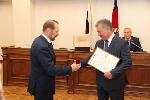 Председателя АКЗС наградили Почетной грамотой Совета Федерации