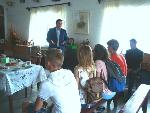 Хабарские школьники рассказали депутату о нехватке детских и спортивных площадок
