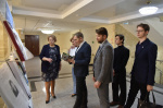 Выставка, посвященная почетным гражданам Алтайского края, открылась в Парламентском центре 