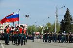 Торжественное построение войск Барнаульского гарнизона состоялось в краевой столице