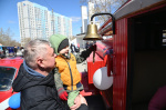 В парке Юбилейном отметили 375-ю годовщину образования пожарной охраны России