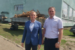 Александр Молотов оценил ход работ по капремонту соцобъектов в Шипуновском районе