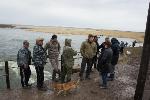Иван Диркс проводит противопаводковые работы в Бурлинском районе