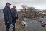 Дмитрий Аганов оценил подготовку к прохождению паводка в Индустриальном районе Барнаула 