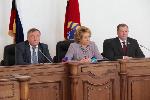 Валентина Матвиенко ответила на вопросы депутатов краевого парламента