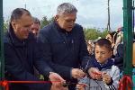 Николай Бушков открыл спортивные объекты в Тальменском районе