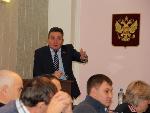 Юрий Астанчик принял участие в заседании сессии Баевского райсовета и поздравил сельхозработников района