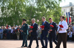 В День Победы в Великой Отечественной войне глава региона и спикер АКЗС возложили цветы к Мемориалу Славы