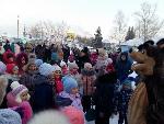 В Кулунде торжественно открыли новогодний городок