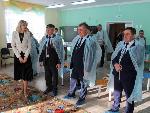 Александр Романенко посетил социальные объекты Поспелихинского района 