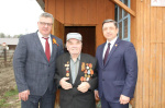 Участника Великой Отечественной войны из Тальменского района поздравили с Днем Победы