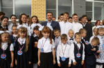 В Тальменке открылась новая школа на 550 учеников 