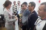 Татьяна Ильюченко приняла участие в подготовке соревнований по настольному теннису для незрячих