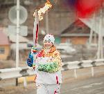 Олимпийский огонь прибыл в Барнаул