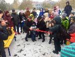 В Мизюлинской роще открылся детский городок 