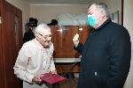Иван Лоор поздравил со столетием ветерана Великой Отечественной войны Ивана Михайловича Козырева