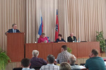 Александр Романенко принял участие в сессии Локтевского районного Совета депутатов