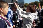 Татьяна Ильюченко приняла участие в Дне ходьбы в Бийске 