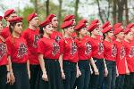 Барнаульские юнармейцы принесли присягу в преддверии Дня Победы