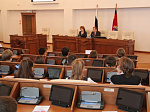 Парламентский урок для одиннадцатиклассников Барнаула