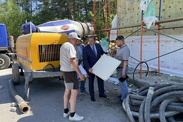 В Тальменском районе продолжается реконструкция железнодорожной станции Озерки стоимостью более 1 млрд рублей   
