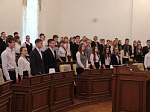 Парламентский урок для одиннадцатиклассников Барнаула