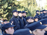 Курсанты БЮИ приняли присягу на пл. Победы в Барнауле 